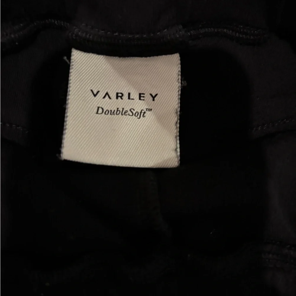 Varley double soft , black Sweatpants with cuff - Picture 2 of 5